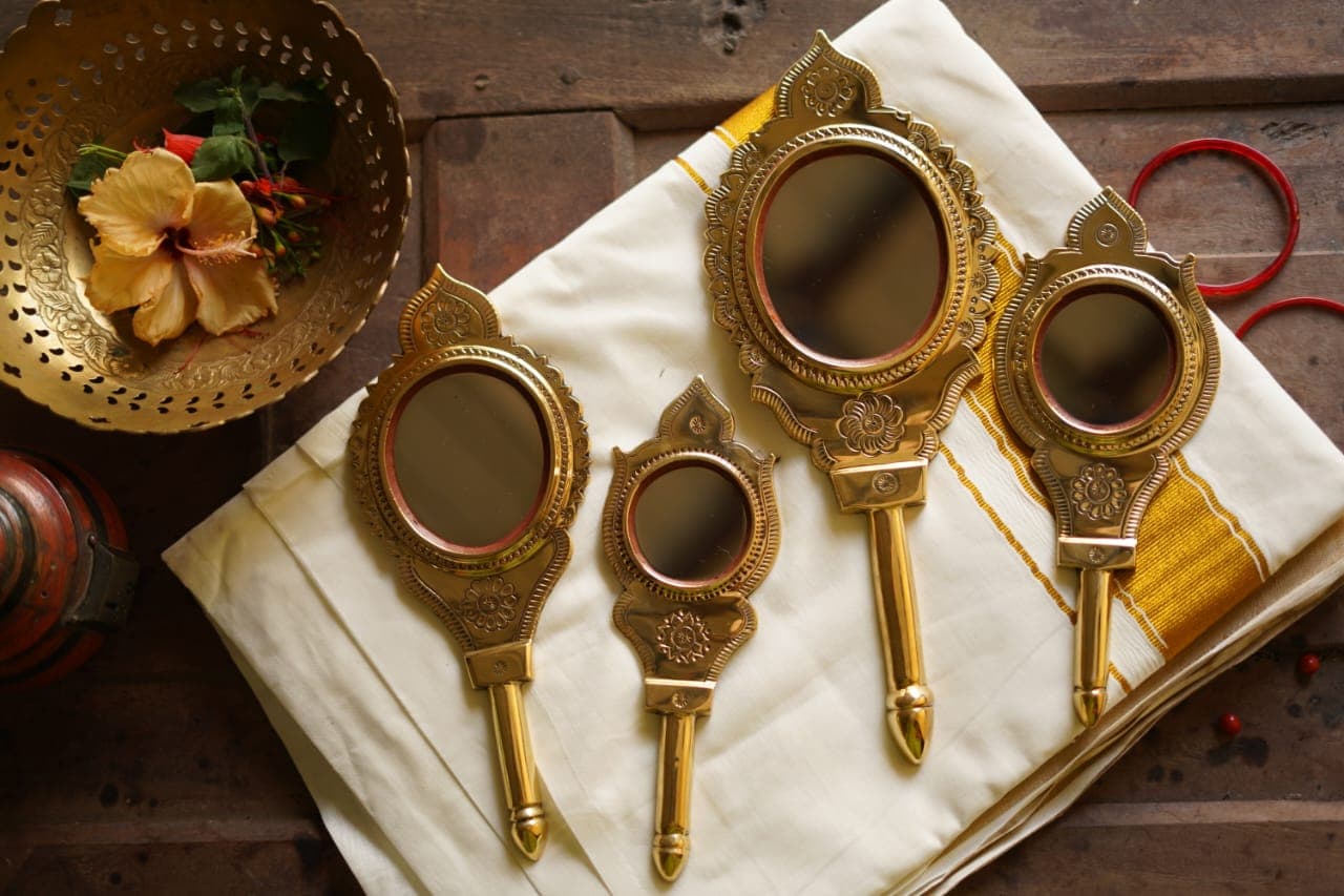 Aranmula Kannadi: The Authentic Handmade Mirror from India Now in Dubai